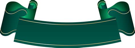Green Banner Png Clip Art Library