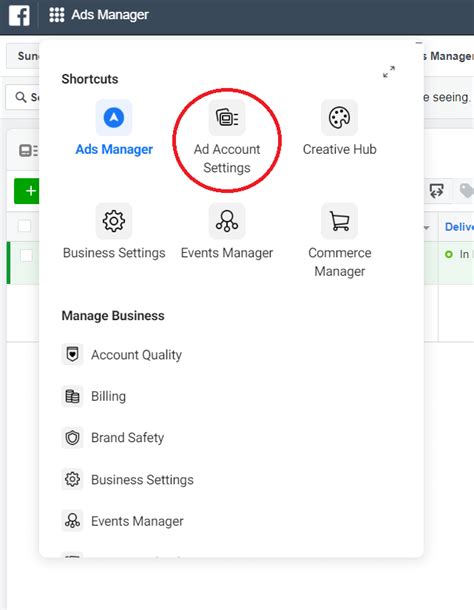 Taking Charge Of Your Facebook Ads Manager Account Settings Canz