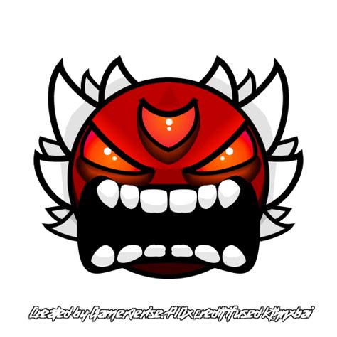 Gd Demon Face Png