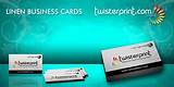 Images of Cat Print Business Cards