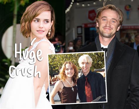 Emma Watson Remembers Exact Moment She Fell In Love With Harry Potter Co Star Tom Felton News
