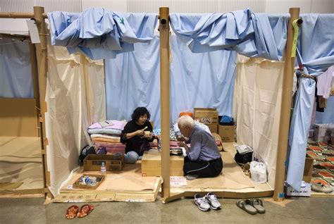 in japan tens of thousands still waiting to go home here and now