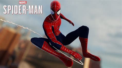 Spider Man Pc The New Animated Series Suit Mod Free Roam Gameplay Youtube