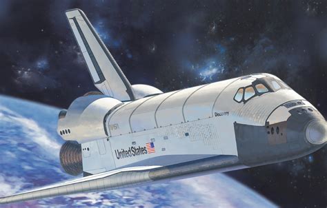 Space Shuttle Wallpaper Art