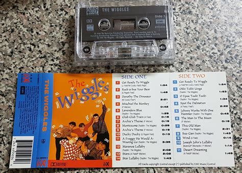 The Wiggles Self Titled With 5th Wiggle 1991 Cassette Tape