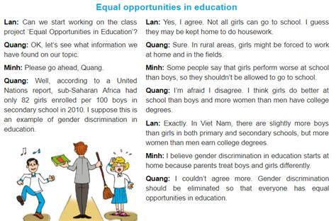 Unit 6 Grade 10 Gender Equality Getting Started Question And Answer English Online