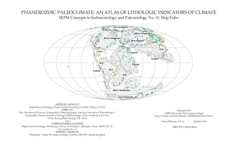 Pdf Phanerozoic Paleoclimate An Atlas Of Lithologic Indicators Of