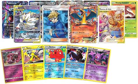 10 zeldzame glimmende pokémon kaarten waarvan 1 GX EX Mojocards nl