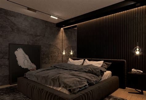 Black Mood On Behance Interior Architecture Design