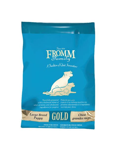 You may need consider between hundred or thousand products from many store. Fromm | Gold Large Breed Puppy Dog Food - Lucky Pet, LLC