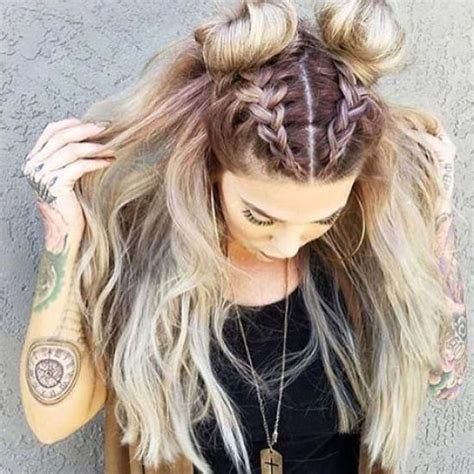 The Best Braided Space Buns You Need To Try Yourself Braids Hair