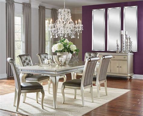 Stone creek is dedicated to creating memorable moments for our guests and being the restaurants of choice for unforgettable dining experiences of exceptional quality and value. Picture of HEFNER SILVER 5 PIECE DINING SET | Dining room ...