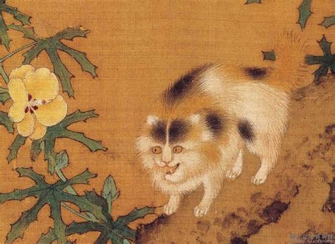 History Of The Cat In The Dark Ages Part 9 Cat Art Cats Asian Cat