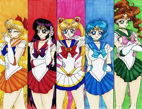 Sailor Scouts By Shadesoflove On Deviantart
