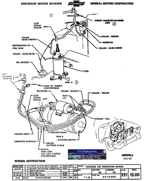 1957 gmc truck color wiring diagram complete basic car included (engine bay, interior and exterior lights, under dash harness, starter and ignition circuits, instrumentation, etc) original factory wire colors including tracers when applicable large size, clear text, easy to read. 57 Chevy Starter Wiring - Wiring Diagram Networks
