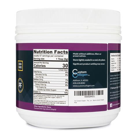 1 lb. Fish Gelatin Powder | Buy Unflavored Fish Gelatin ...