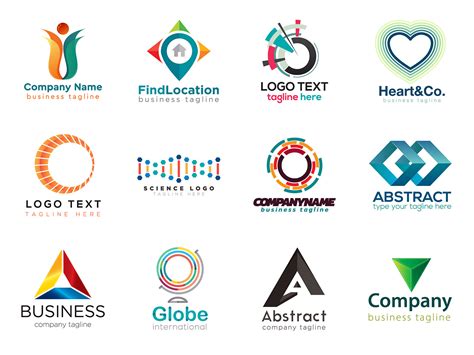 Modern Logo Design Collection Download Free Vectors Clipart Graphics