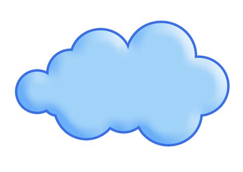 Nubes Azules Caricatura Nubes Azules De Acuarela Vector Gratis