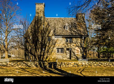 Henry Whitfield House Guilford Connecticut Usa Stock Photo Alamy