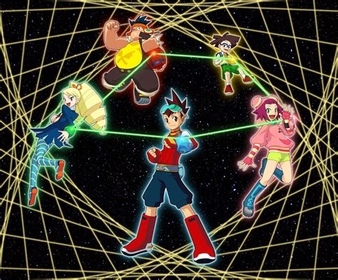 Brother Band Art Mega Man Star Force Art Gallery