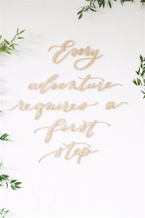 Every Adventure Requires A First Step Handmade Decorations Flower