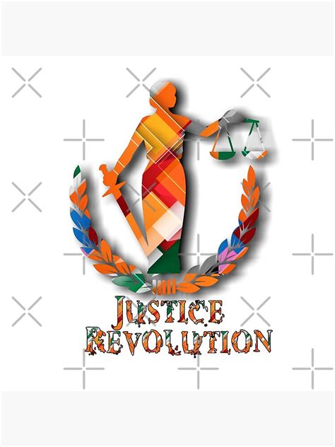 Justice Revolution 3d Coloured Poster For Sale By Amjadvip Redbubble