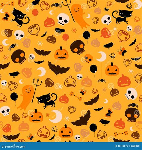 Halloween Background Stock Vector Image 45410875