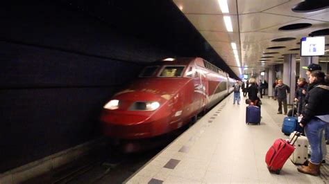 Thalys Arriving At Amsterdam Schiphol YouTube