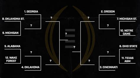 College Football Playoff Imagining 12 Team Field After Week 10
