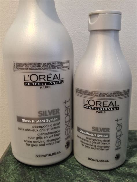 Loreal Professionnel Silver Shampoo For Grey Or White Hair Anti