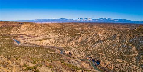 Rio Grande At White Rock Overlook Park New Mexico Stock Image Image