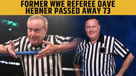 Former WWE Referee Dave Hebner Passed Away 73 Dave Hebner Wikipedia