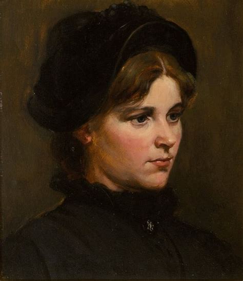 Christian Krohg 1852 1925 Portrett Av Ung Dame Edvard Munch Skagen