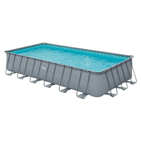 Frame Pool Summer Waves Elite L X B X H 732 X 366 X 132 Cm Grau 31