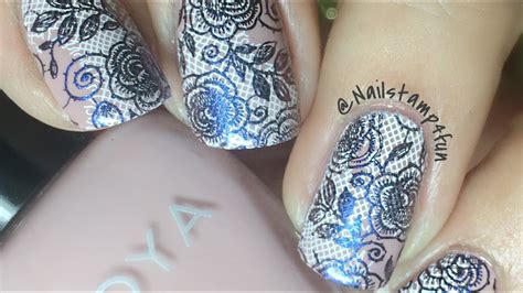 Quickie Lace Nail Art Using Lina Nail Art License To Be Sexy YouTube