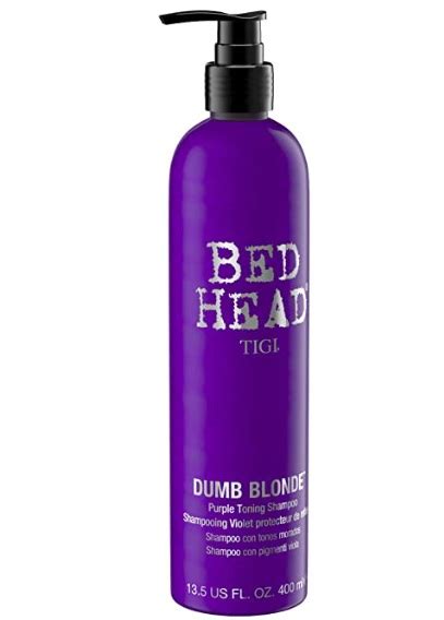 Tigi Bed Head Dumb Blonde Purple Toning Shampoo Champu Matificante