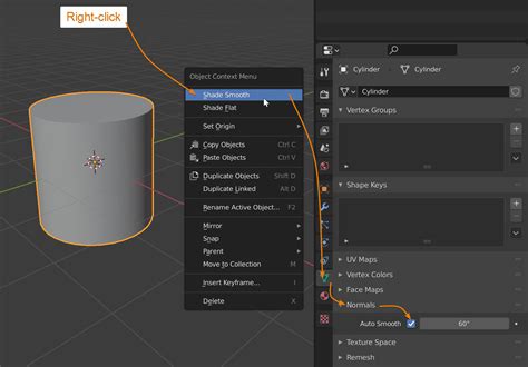 How To Smooth The Shading On An Object In Blender