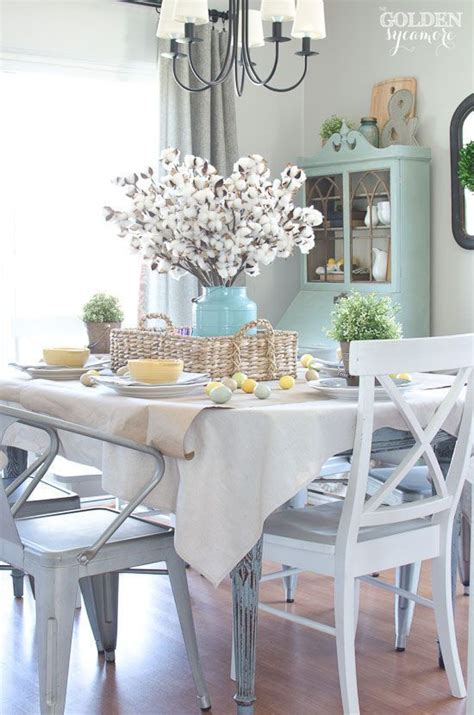 Beautiful Spring Dining Table Dining Room Table Decor Dining Room
