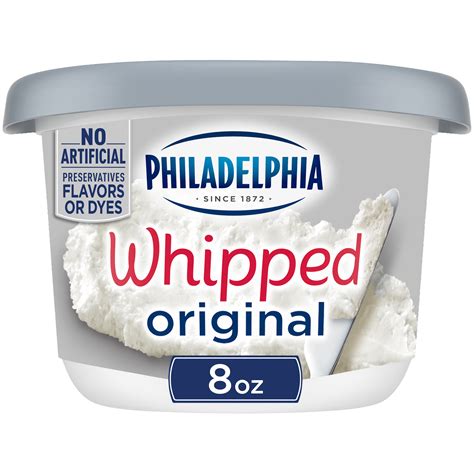 Philadelphia Original Whipped Cream Cheese Spread Oz Tub Walmart Com Walmart Com