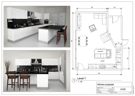 Kitchen Floor Plan Layouts Designs For Home