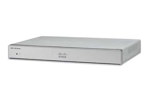 Cisco Isr 1100 8p Dual Ge Sfp Router W Lte Adv Smsgps Emea M Na In
