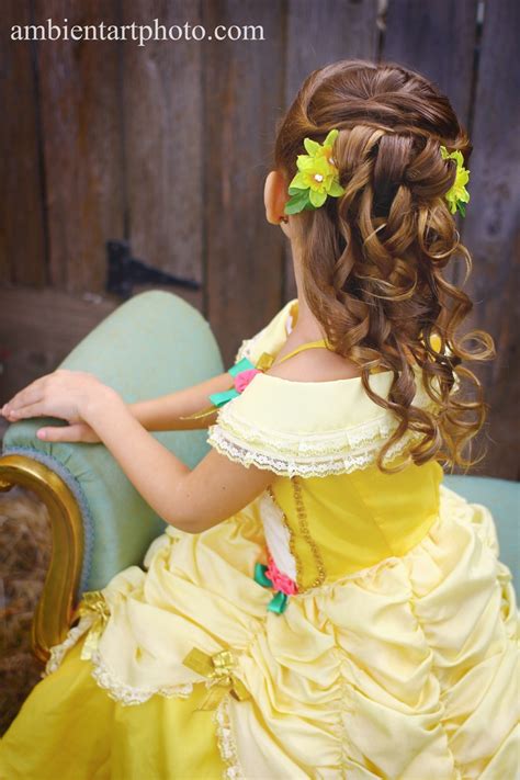 Belle Hairstyle Princess Belle Hair Disney Hair