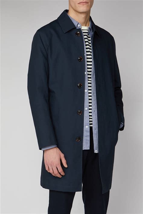 Jaeger men's mayfair navy blue suit colour: Melka | Billan Navy Blue Mac | Men's Overcoat | SuitDirect ...
