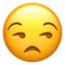 The unamused face emoji (u+1f612) was released by unicode in 2010, as a part of unicode version 6.0. Unamused Face Emoji