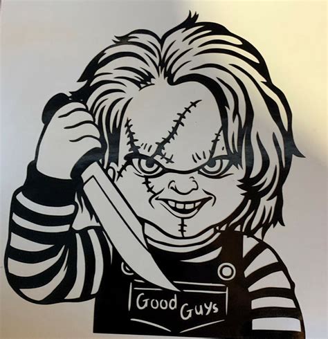 Chucky Inspired Horror Movie Vinyl Decal Ebay