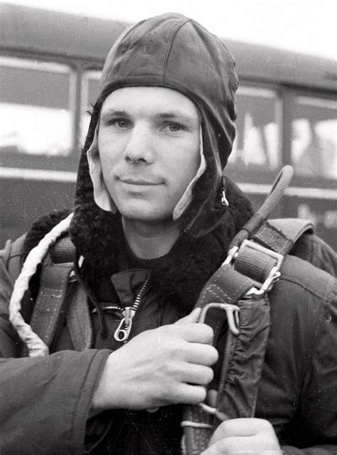 Cosmonaut Yuri Gagarin During Training In April 1961 By Tass Russian