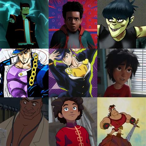 Personal Favorite Mixed Race Animatedcartoon Characters