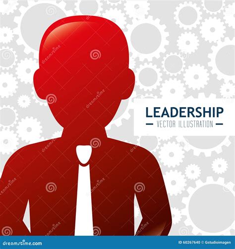 Leadership Business Entrepreneur Design Stock Vector Illustration Of
