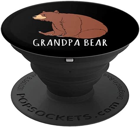Funny Brown Grandpa Bear Lover T