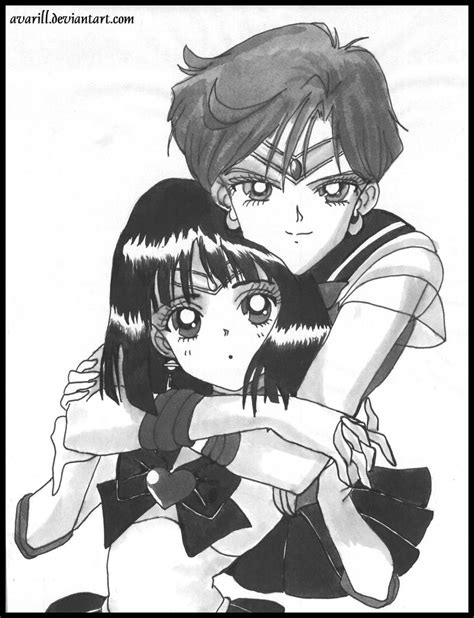 Haruka And Hotaru Without M By Avarill On Deviantart